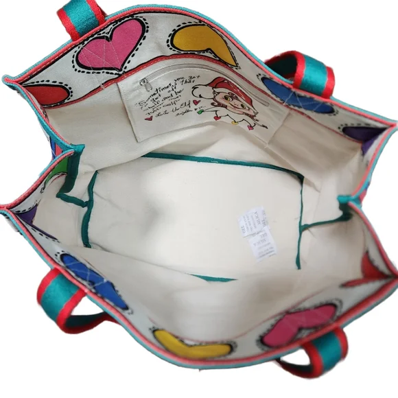 Brighton Love and Joy Tote Bag - Picture 7 of 8